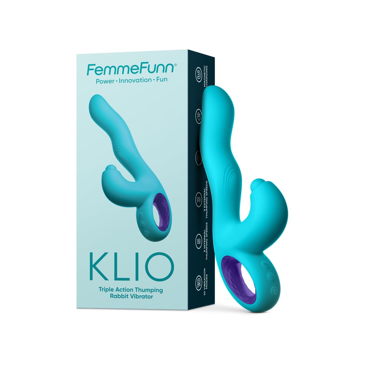 G-spotvibrator FemmeFunn Klio Blå